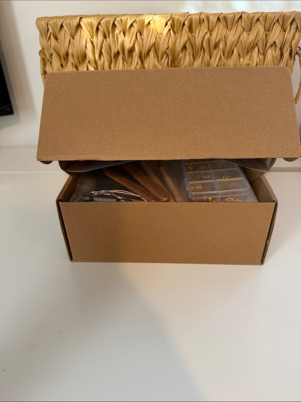 Dreadlock Tool Kit with Gold Rings - Picture 3 of 3